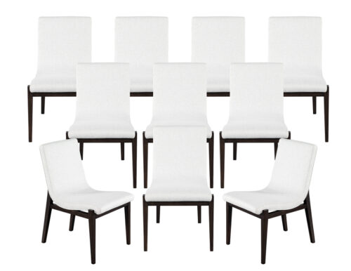 Set of 10 Carrocel Custom Milano Dining Chairs