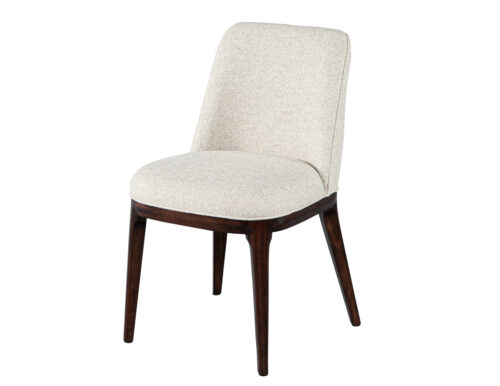 Carrocel Custom Frank Dining Chair in Mahogany Finish