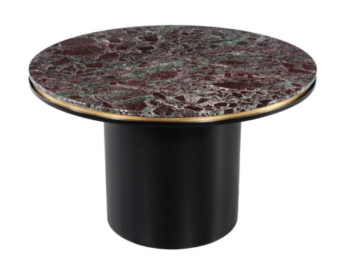 Modern Round Marble Top Dining Table