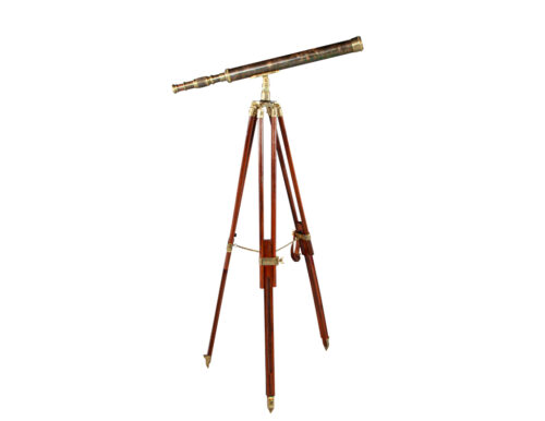 Brass Campaign Style Vintage Telescope